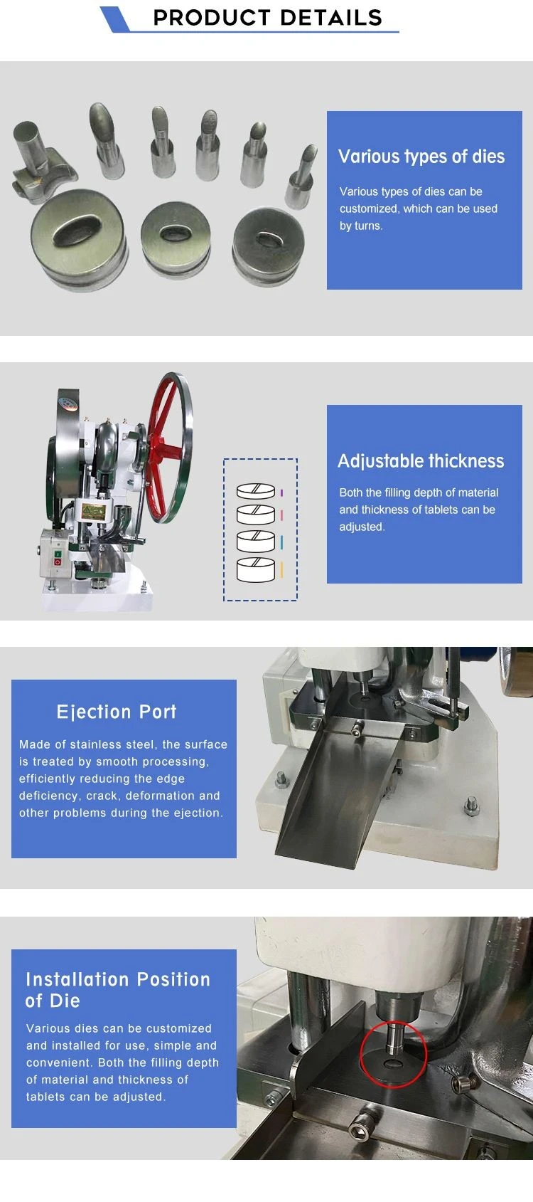 tdp 5 desktop tablet press details tdp 5 desktop tablet press details